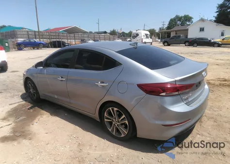 2017 Hyundai Elantra Limited from USA, damaged, VIN 5NPD84LF5HH059013